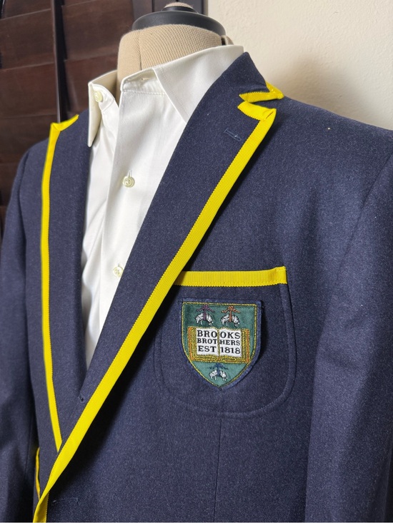Brooks Brothers Other - Brooks Brothers 46R Regent VBC Wool Rowing Blazer Suit 40x30